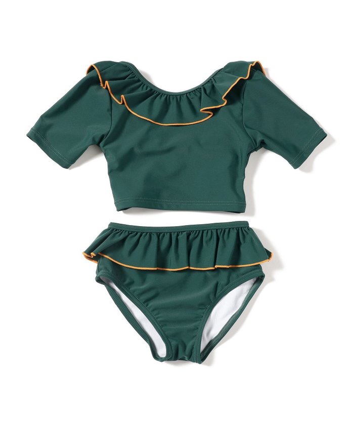 【ビームス/BEAMS / KIDS】のフリル スイム セット(100~140cm) インテリア・キッズ・メンズ・レディースファッション・服の通販 founy(ファニー) https://founy.com/ ファッション Fashion キッズファッション Fashion for Kids セパレート Separate, Two-Piece トリミング Trimming, Decorative Edge フリル Frill, Ruffle モダン Modern, Contemporary レトロ Retro, Vintage Style 夏 Summer 水着 Swimsuit, Swimwear |ID: prp329100004588282 ipo3291000000033507956