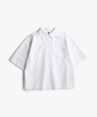 【トミーヒルフィガー/TOMMY HILFIGER】のポプリンボクシーショートスリーブシャツ 人気、トレンドファッション・服の通販 founy(ファニー) ファッション Fashion レディースファッション Fashion for Women トップス・カットソー Cut & Sew Tops シャツ・ブラウス・オフィスカジュアル Elegant Blouses & Button-Ups アメリカン American Style クラシック Classic, Timeless Style ゴルフ Golf ショート Short, Short Length シンプル Simple, Minimal ストライプ Stripe, Striped Pattern タンク Tank Top, Sleeveless Top デニム Denim, Jeans Material バランス Balance, Style Balance フォルム Silhouette, Form ポケット Pocket, Pocket Detail モダン Modern, Contemporary リラックス Relax, Relaxed Fit ワンポイント One Point, Statement Accent 人気 Popular, Best Seller 羽織 Haori, Light Jacket thumbnail ホワイトYCF|ID: prp329100004588370 ipo3291000000032988784