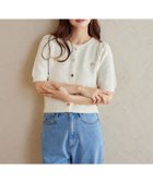 【ミスティ ウーマン/mysty woman】のサマーツイードライクカーディガンSS 人気、トレンドファッション・服の通販 founy(ファニー) ファッション Fashion レディースファッション Fashion for Women トップス・カットソー Cut & Sew Tops カーディガン・羽織り Layered Style Cardigans カーディガン Cardigan, Knitwear コンパクト Compact, Small Size ショート Short, Short Length スリーブ Sleeve, Long Sleeve / Short Sleeve ダウン Down, Puffer ツイード Twill, Twill Weave デニム Denim, Jeans Material バランス Balance, Style Balance フェミニン Feminine, Girly リュクス Luxury, Elegant, High-End, Chic 半袖 Short Sleeve, Half Sleeve 夏 Summer 春 Spring S/S・春夏 SS, Spring/Summer, Warm Season thumbnail アイボリー|ID: prp329100004588399 ipo3291000000033628067