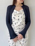 【フレイ アイディー/FRAY I.D】のドライタッチセミシアーカーディガン/ウォッシャブル 人気、トレンドファッション・服の通販 founy(ファニー) ファッション Fashion レディースファッション Ladies' Fashion Online トップス・カットソー Tops/Tshirt カーディガン Cardigans おすすめ Recommend ウォッシャブル Washable エレガント 上品 Elegant カーディガン Cardigan クラシカル Classical コンパクト Compact ミックス Mix ラグジュアリー Luxury ランダム Random 夏 Summer 羽織 Haori thumbnail NVY[089]|ID: prp329100004588403 ipo3291000000032547700