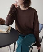 【スローブ イエナ/SLOBE IENA】の《追加 》ウォッシャブルプレーンニット 人気、トレンドファッション・服の通販 founy(ファニー) ファッション Fashion レディースファッション Fashion for Women トップス・カットソー Cut & Sew Tops ニット Knit Tops & Sweaters 2025年 2025 2025-2026秋冬・A/W Autumn/Winter 2025–26 AW25–26 パープル Purple, Violet thumbnail ブラウン|ID: prp329100004588487 ipo3291000000033277436