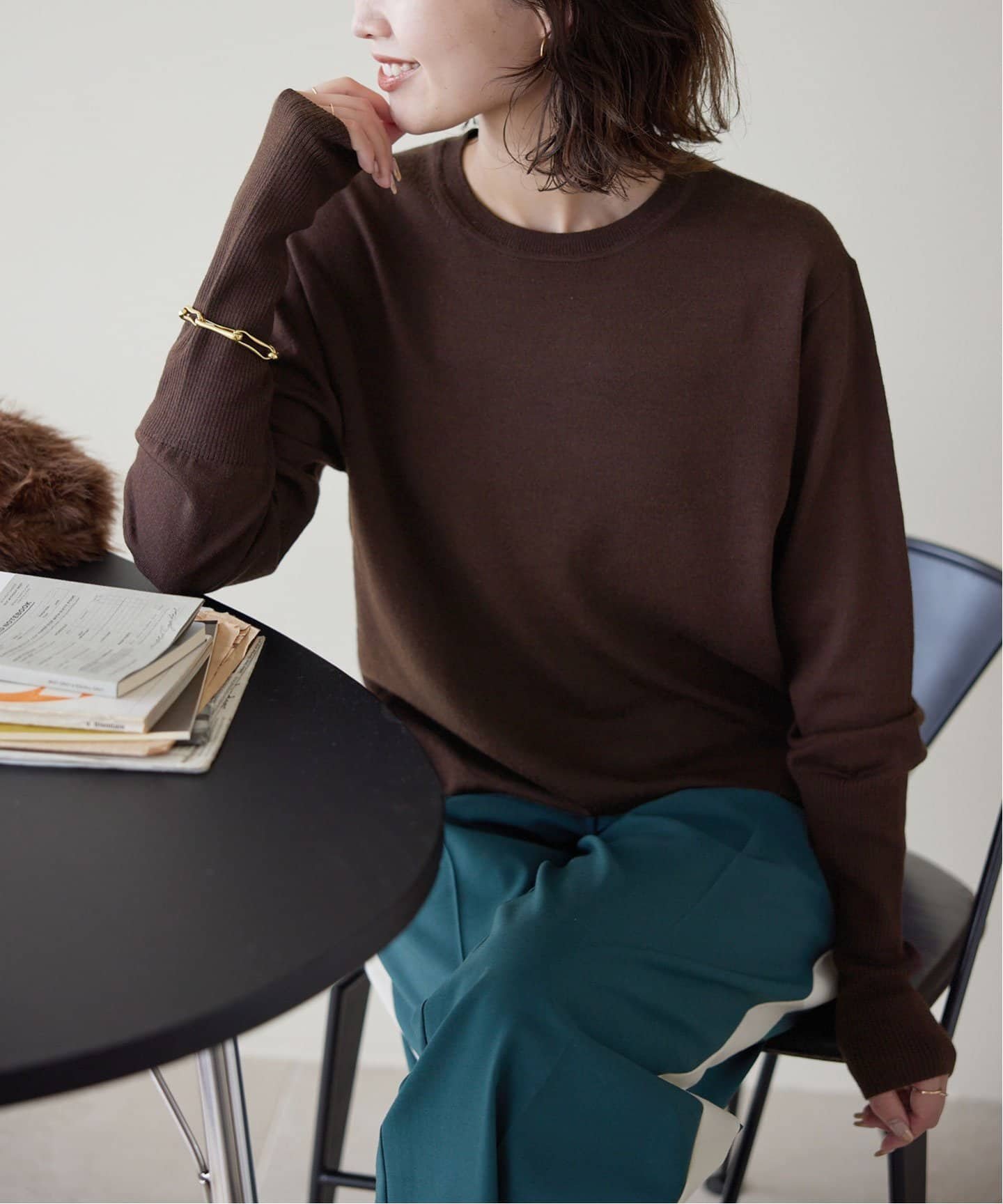 【スローブ イエナ/SLOBE IENA】の《追加》ウォッシャブルプレーンニット 人気、トレンドファッション・服の通販 founy(ファニー)  ファッション Fashion レディースファッション Fashion for Women トップス・カットソー Cut & Sew Tops ニット Knit Tops & Sweaters 2025年 2025 2025-2026秋冬・A/W Autumn/Winter 2025–26 AW25–26 おすすめ Recommended / Our Picks インナー Innerwear パープル Purple, Violet ベーシック Basic, Essential  other-1|ID: prp329100004588487 ipo3291000000033947551