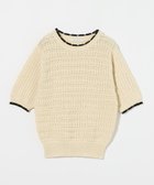 【その他のブランド/Other】のスカシボーダー ショートスリーブニット -ウォッシャブル- A DAY IN THE LIFE OFF WHITE|ID: prp329100004588702 ipo3291000000032725754