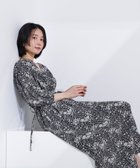 【エヌ ナチュラルビューティーベーシック/N.Natural Beauty basic】のカシュクールフラワープリントワンピース ブラックベース2|ID: prp329100004588714 ipo3291000000032551906