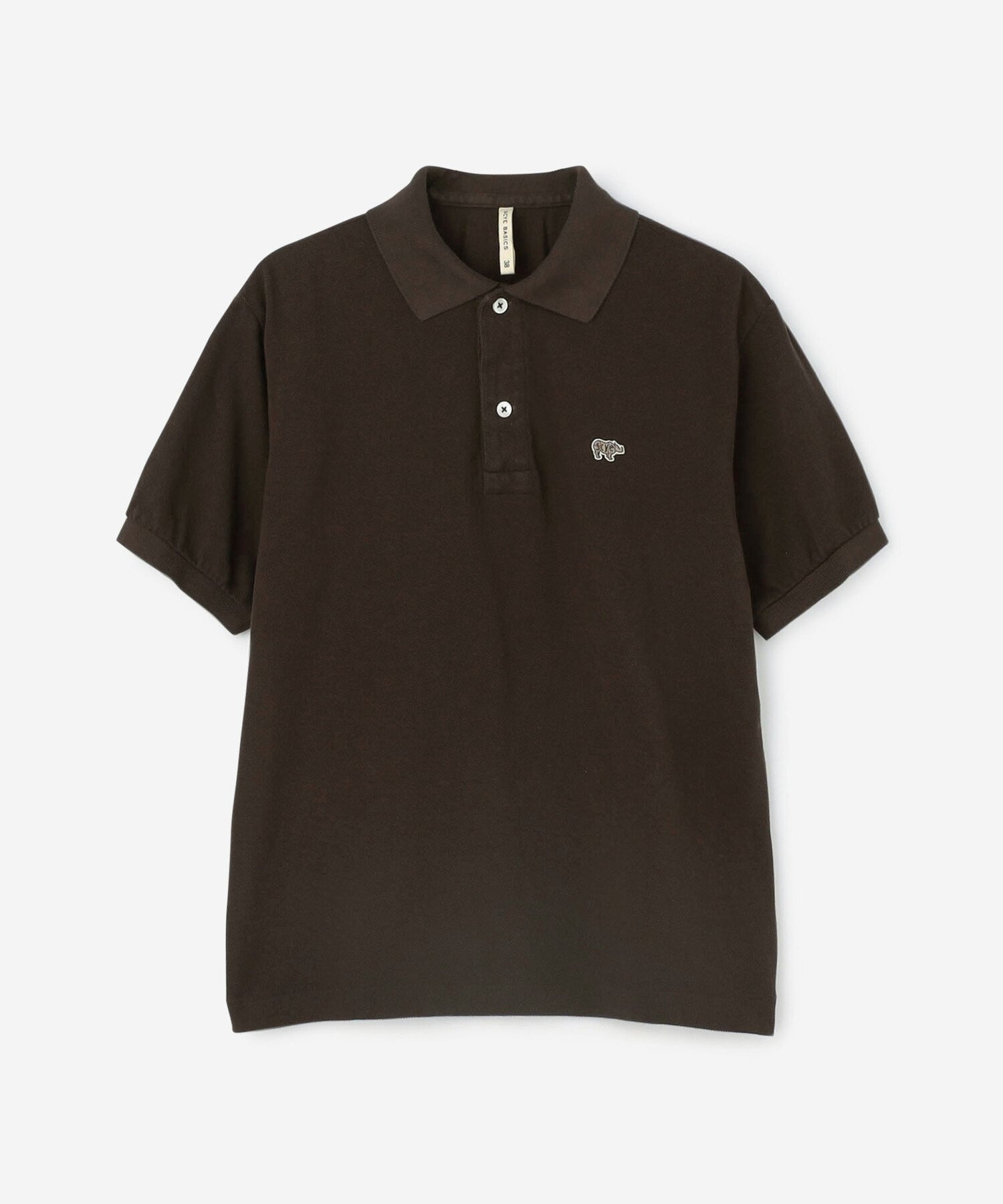 【ビショップ/Bshop】の別注 コットンピケ ポロシャツ WOMEN インテリア・キッズ・メンズ・レディースファッション・服の通販 founy(ファニー) 　ファッション　Fashion　レディースファッション　Ladies' Fashion Online　トップス・カットソー　Tops/Tshirt　シャツ/ブラウス　Shirts/Blouses　ポロシャツ　Polo Shirts　クラシカル　Classical　コンパクト　Compact　バランス　Balance　ポロシャツ　Polo Shirt　別注　Special Order　鹿の子　Pique　BROWN|ID: prp329100004588723 ipo3291000000032609485