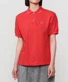 【ビショップ/Bshop】の別注 コットンピケ ポロシャツ WOMEN RED|ID: prp329100004588723 ipo3291000000032609487