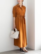 【テチチ/Te chichi】のスパンローンシャツワンピース 人気、トレンドファッション・服の通販 founy(ファニー) ファッション Fashion レディースファッション Fashion for Women ワンピース Dresses シャツワンピース / 1枚で着映えコーデ Shirt Dresses シンプル Simple, Minimal リボン Ribbon, Bow thumbnail キャメル|ID: prp329100004588748 ipo3291000000033584140