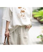 【ジャーナルスタンダード レリューム/JOURNAL STANDARD relume】の【GOOD ROCK SPEED】 MICKEY MOUSE フロッキープリントTシャツ ナチュラル|ID: prp329100004588778 ipo3291000000032730475