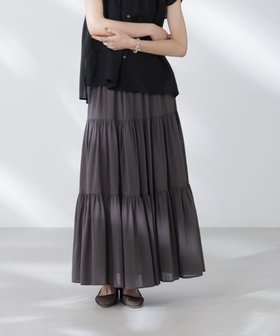 【ナノ ユニバース/nano universe】のコットンシフォンティアードスカート 人気、トレンドファッション・服の通販 founy(ファニー) ファッション Fashion レディースファッション Fashion for Women スカート Skirts ティアードスカート Tiered Skirts ウォッシャブル Machine Washable ヴィンテージ Vintage Style ギャザー Gathered, Ruffled サンダル Sandals, Summer Shoes シアー Sheer, See-Through シフォン Chiffon, Lightweight Fabric ティアード Tiered, Tiered Style ベーシック Basic, Essential マキシ Maxi, Full Length 夏 Summer 2025年 2025 2025-2026秋冬・A/W Autumn/Winter 2025–26 AW25–26 |ID:prp329100004588784
