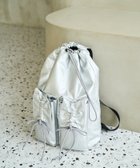 【フリークスストア/FREAK'S STORE】のector ギャザー リボン ワンショルダー バッグ【限定展開】 25SS シルバー|ID: prp329100004588831 ipo3291000000032677770