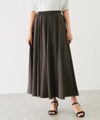 【ジャイロ/JAYRO】のナチュラルワッシャー8ハギロングスカート ダークブラウン(20)|ID: prp329100004588852 ipo3291000000033211117