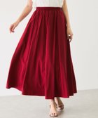 【ジャイロ/JAYRO】のナチュラルワッシャー8ハギロングスカート レッド(60)|ID: prp329100004588852 ipo3291000000033211123