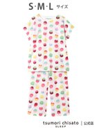 【ツモリチサト スリープ/tsumori chisato SLEEP】のツモリチサト スリープ パジャマ 3分袖 半袖 8分丈 綿100%(本体) 人気、トレンドファッション・服の通販 founy(ファニー) ファッション Fashion レディースファッション Fashion for Women トップス・カットソー Cut & Sew Tops グラデーション Gradient, Ombre ドット Polka Dot, Dot Pattern ネコ Cat, Feline Motif パジャマ Pajamas, Sleepwear ボトム Bottoms, Lower Wear 半袖 Short Sleeve, Half Sleeve thumbnail IV|ID: prp329100004588909 ipo3291000000033262037