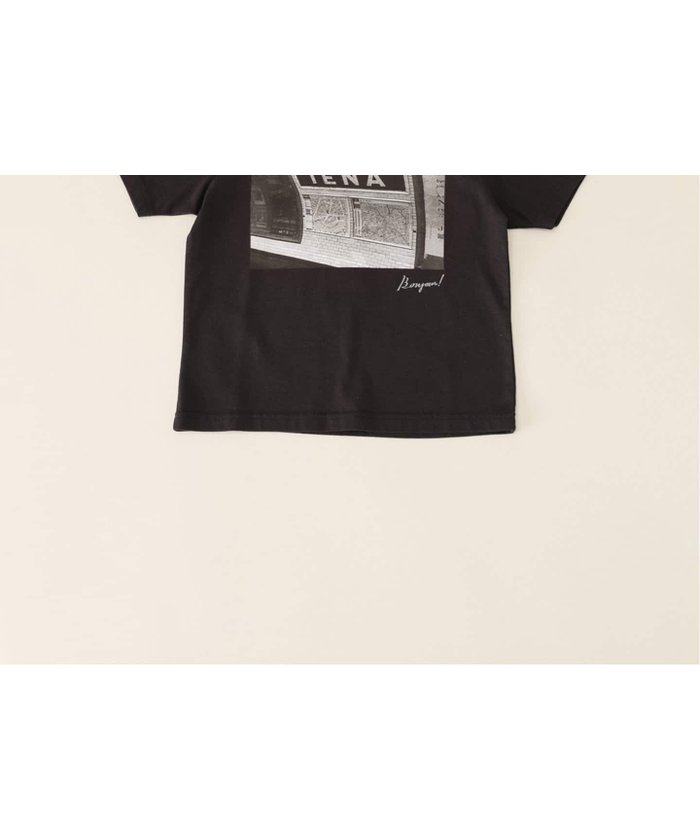 【イエナアンファン/IENA ENFANT / KIDS】のフォトTシャツ kids(110cm-130cm) インテリア・キッズ・メンズ・レディースファッション・服の通販 founy(ファニー) https://founy.com/ ファッション Fashion キッズファッション Fashion for Kids フランス France, French プリント Print, Printed Pattern ボトム Bottoms, Lower Wear モノトーン Monotone, Black and White |ID: prp329100004588917 ipo3291000000032554768