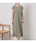 【その他のブランド/Other】の【接触冷感/洗濯機OK】カノコカットフレアワンピース オリーブグリーン|ID: prp329100004588944 ipo3291000000033016682