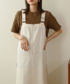 【その他のブランド/Other】のリネンZIPジャンパースカート アイボリー|ID: prp329100004588968 ipo3291000000033054125
