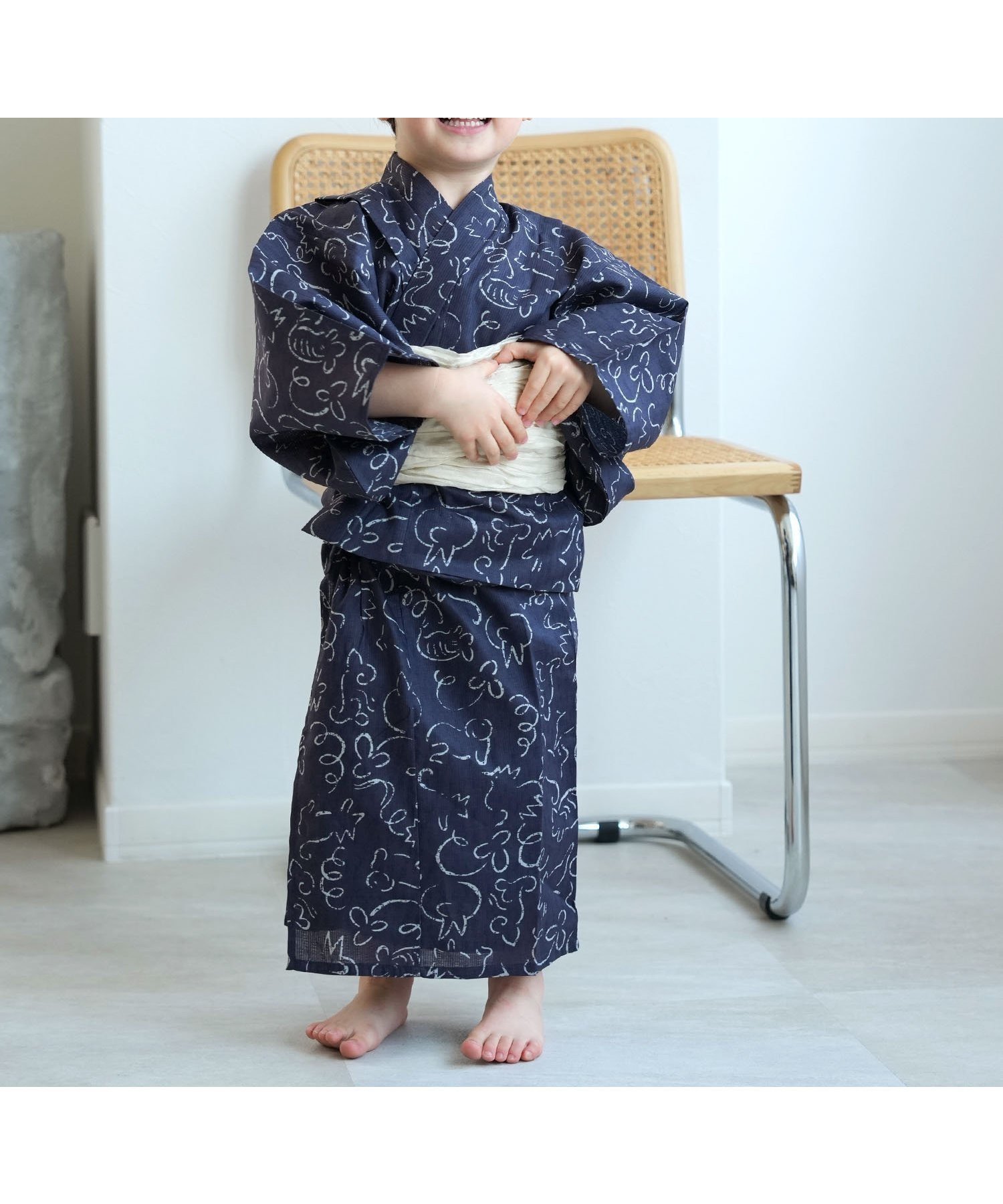 【ウタタネ/utatane / KIDS】のニコアンティーク 子供浴衣3点セット 男の子 紺地に干支 人気、トレンドファッション・服の通販 founy(ファニー) 　ファッション　Fashion　キッズファッション　Fashion for Kids　 other-1|ID: prp329100004589006 ipo3291000000032710122
