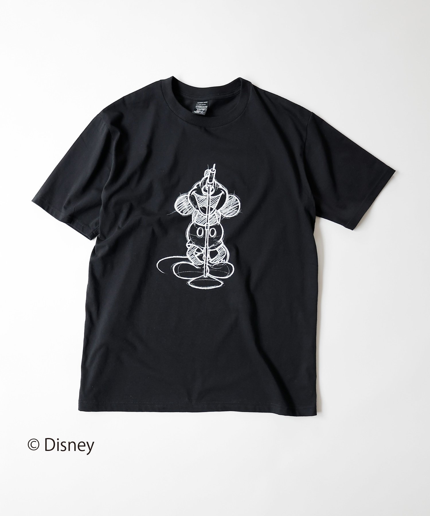 【ナンバー/Number】のMICKEY MOUSE/DRAWING OS T-SHIRT インテリア・キッズ・メンズ・レディースファッション・服の通販 founy(ファニー) 　ファッション　Fashion　レディースファッション　Fashion for Women　トップス・カットソー　Cut & Sew Tops　シャツ・ブラウス・オフィスカジュアル　Elegant Blouses & Button-Ups　ロングTシャツ・Tシャツ　Longline T-Shirts & Tees　イラスト　Illustration　カーディガン　Cardigan, Knitwear　ジャケット　Jacket, Outerwear　セットアップ　Set-Up, Coordinated Outfit　定番　Standard, Basic Item　バランス　Balance, Style Balance　パターン　Pattern, Design Print　プリント　Print, Printed Pattern　ベーシック　Basic, Essential　おすすめ　Recommended / Our Picks　BLACK|ID: prp329100004589030 ipo3291000000033581139