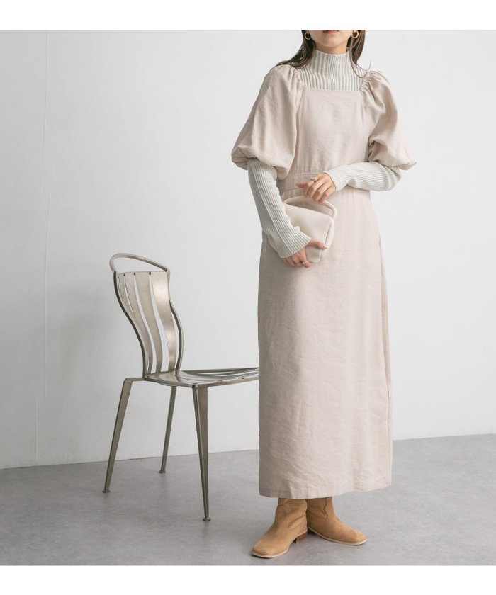 【ケービーエフ/KBF / URBAN RESEARCH】のバルーンスリーブロングワンピース インテリア・キッズ・メンズ・レディースファッション・服の通販 founy(ファニー) https://founy.com/ ファッション Fashion レディースファッション Fashion for Women ワンピース Dresses おすすめ Recommended / Our Picks アクセサリー Fashion Accessories スリーブ Sleeve, Long Sleeve / Short Sleeve デコルテ Décolleté, Neckline バルーン Balloon, Balloon Silhouette ロング Long, Long-Length 再入荷 Restock / Back in Stock |ID: prp329100004589113 ipo3291000000032729369