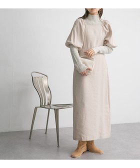 【ケービーエフ/KBF / URBAN RESEARCH】のバルーンスリーブロングワンピース 人気、トレンドファッション・服の通販 founy(ファニー) ファッション Fashion レディースファッション Fashion for Women ワンピース Dresses おすすめ Recommended / Our Picks アクセサリー Fashion Accessories スリーブ Sleeve, Long Sleeve / Short Sleeve デコルテ Décolleté, Neckline バルーン Balloon, Balloon Silhouette ロング Long, Long-Length 再入荷 Restock / Back in Stock |ID:prp329100004589113