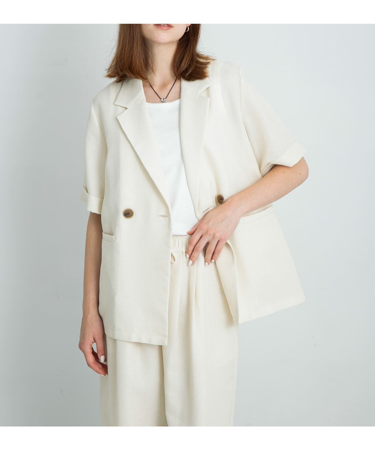 【サニーレーベル/Sonny Label / URBAN RESEARCH】のメッシュハーフスリーブジャケット インテリア・キッズ・メンズ・レディースファッション・服の通販 founy(ファニー) 　ファッション　Fashion　レディースファッション　Ladies' Fashion Online　アウター　Coat Outerwear　ジャケット　Jackets　2025年　2025　2025春夏・S/S　Ss,Spring/Summer,2025　おすすめ　Recommend　ジャケット　Jacket　セットアップ　Set Up　タイトスカート　Tight Skirt　デニム　Denim　メッシュ　Mesh　ワイド　Wide　夏　Summer　S/S・春夏　Ss・Spring/Summer　アイボリー|ID: prp329100004589146 ipo3291000000032556617