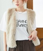 【ルクールブラン/le.coeur blanc】のショートフェイクファーベスト 人気、トレンドファッション・服の通販 founy(ファニー) ファッション Fashion レディースファッション Fashion for Women アウター Coat / Outerwear Collection トップス・カットソー Cut & Sew Tops ベスト&ジレ / 重ね着スタイル Vests & Gilets おすすめ Recommended / Our Picks カットソー Cut and Sewn Top ショート Short, Short Length トレンド Trend, Trending Now バランス Balance, Style Balance フェイク Faux, Fake ベスト Vest, Waistcoat A/W・秋冬 Autumn/Winter thumbnail ベージュ|ID: prp329100004589166 ipo3291000000033485958