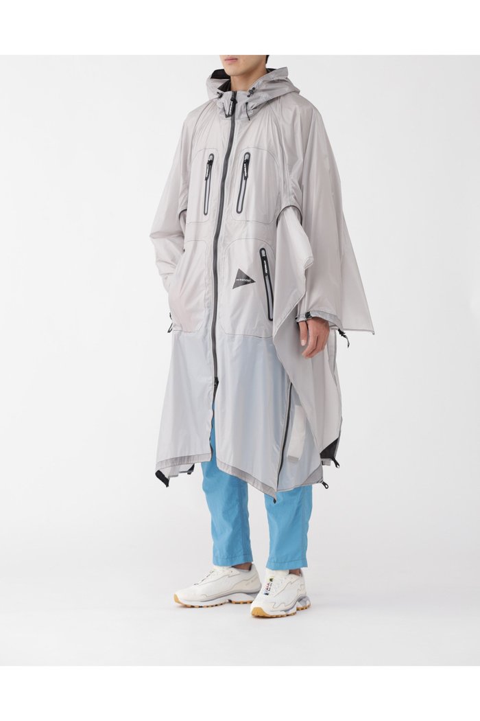 【アンドワンダー/and wander】のfly rain long coat インテリア・キッズ・メンズ・レディースファッション・服の通販 founy(ファニー) https://founy.com/ ファッション Fashion レディースファッション Ladies' Fashion Online アウター Coat Outerwear コート Coats コーティング Coating ポンチョ Poncho ポーチ Pouch |ID: prp329100004589177 ipo3291000000032702113