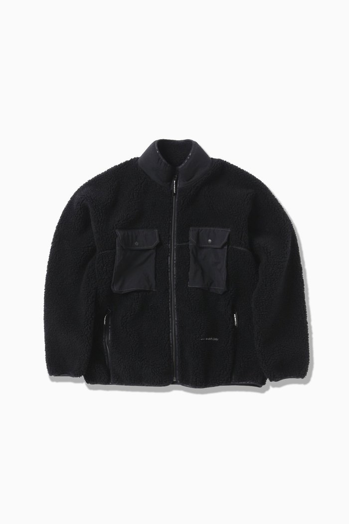 【アンドワンダー/and wander】のwool boa jacket インテリア・キッズ・メンズ・レディースファッション・服の通販 founy(ファニー) https://founy.com/ ファッション Fashion レディースファッション Ladies' Fashion Online アウター Coat Outerwear ジャケット Jackets クラシック Classic ボンディング Bonding ポケット Pocket |ID: prp329100004589188 ipo3291000000032557028