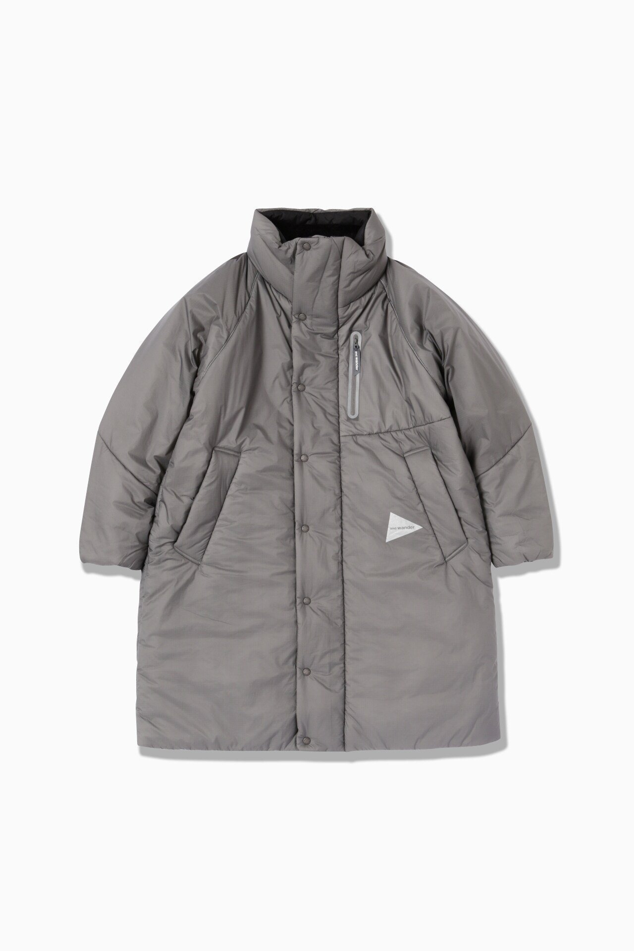 【アンドワンダー/and wander】のripstop PRIMALOFT insulation coat インテリア・キッズ・メンズ・レディースファッション・服の通販 founy(ファニー) 　ファッション　Fashion　レディースファッション　Ladies' Fashion Online　アウター　Coat Outerwear　コート　Coats　リップ　Lip　軽量　Lightweight　gray|ID: prp329100004589189 ipo3291000000032557038