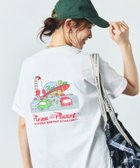 【フリークスストア/FREAK'S STORE】のTOY STORY/トイ・ストーリー 別注 ビッグシルエット バックプリント クルーネックTシャツ/Pizza Planet 【限定展開】 25SS ホワイト|ID: prp329100004589204 ipo3291000000033810055