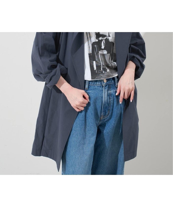 【スローブ イエナ/SLOBE IENA】のコットンニュアンストレンチコート インテリア・キッズ・メンズ・レディースファッション・服の通販 founy(ファニー) https://founy.com/ ファッション Fashion レディースファッション Ladies' Fashion Online アウター Coat Outerwear コート Coats トレンチコート Trench Coats 2025年 2025 2025春夏・S/S Ss,Spring/Summer,2025 スタンド Stand フェミニン Feminine ブルゾン Blouson ミドル Middle リラックス Relax レース Race ビジネス 仕事 通勤 Business 春 Spring |ID: prp329100004589213 ipo3291000000032557231
