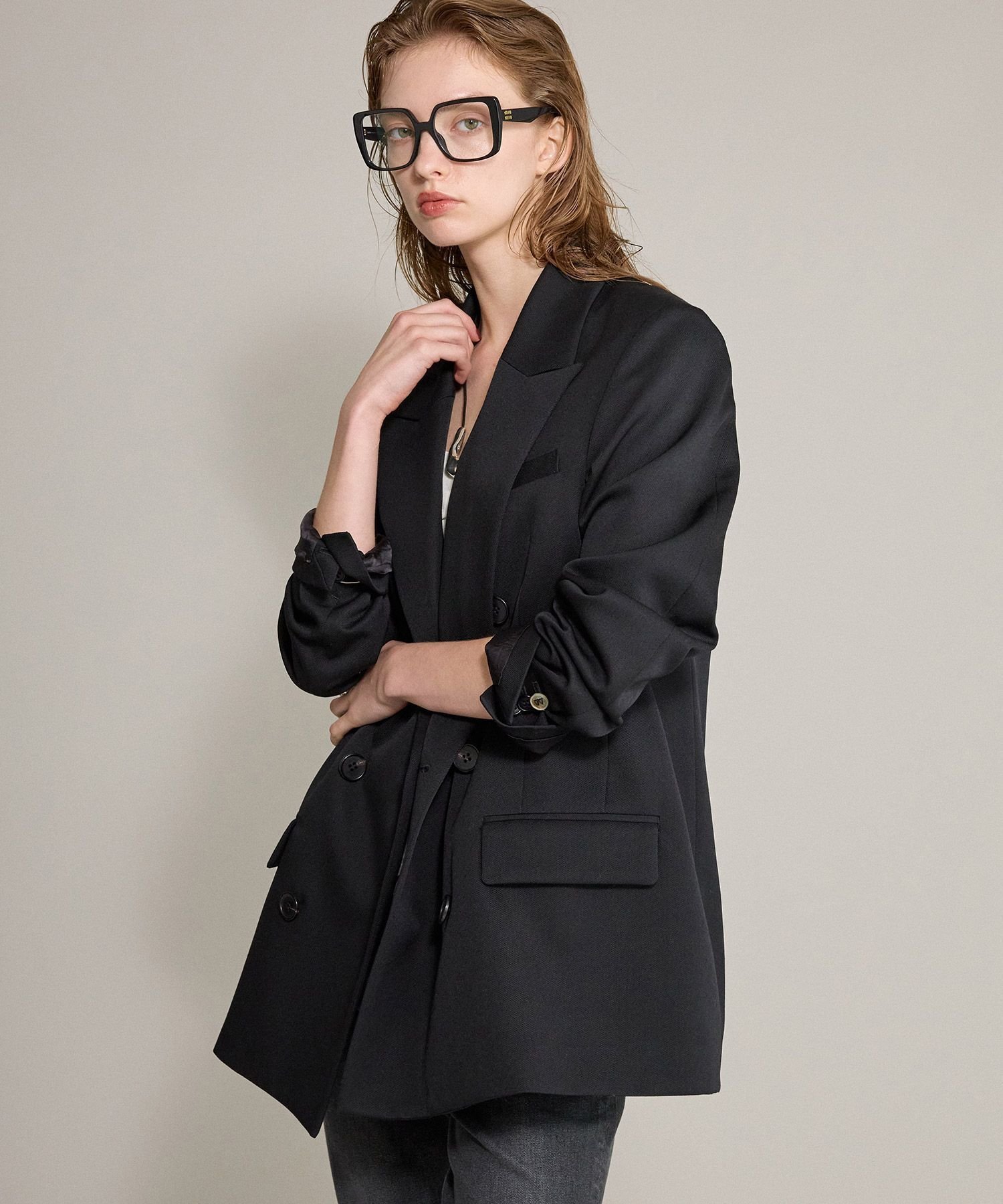 【ブリル/BRILL】のダブルブレストジャケット 人気、トレンドファッション・服の通販 founy(ファニー) 　ファッション　Fashion　レディースファッション　Ladies' Fashion Online　アウター　Coat Outerwear　ジャケット　Jackets　ジャケット　Jacket　 other-1|ID: prp329100004589226 ipo3291000000032557345