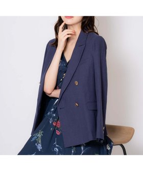 【ノエラ/Noela】のリネンゴールドボタンダブルジャケット 人気、トレンドファッション・服の通販 founy(ファニー) ファッション Fashion レディースファッション Fashion for Women アウター Coat / Outerwear Collection レディースジャケット・軽アウター Jackets おすすめ Recommended / Our Picks ジャケット Jacket, Outerwear ポケット Pocket, Pocket Detail |ID:prp329100004589228