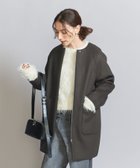 【その他のブランド/Other】のウールブレンド ノーカラーミドルコート OLIVE|ID: prp329100004589244 ipo3291000000032557510