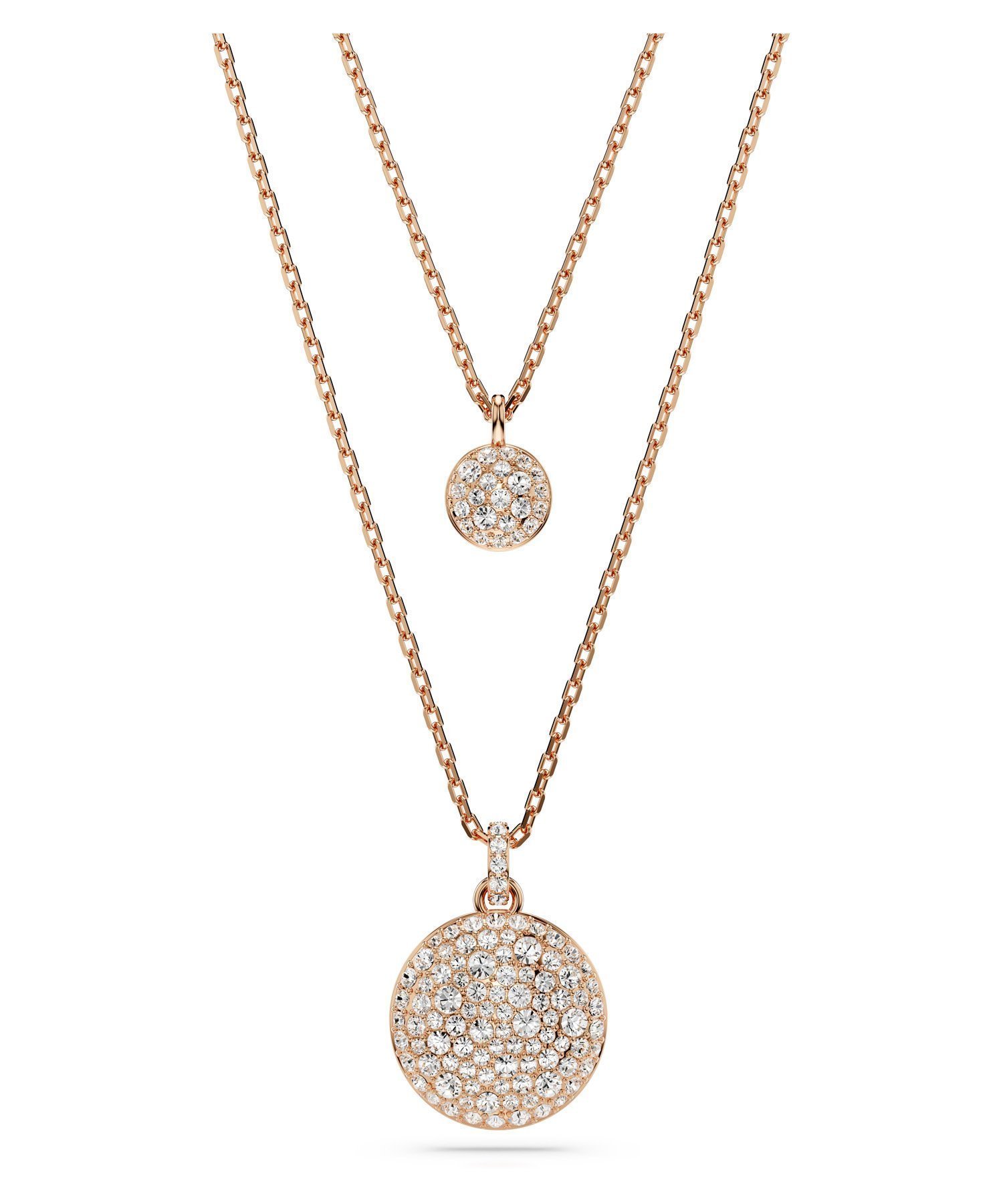 【スワロフスキー/swarovski】の【公式】【スワロフスキー】Meteora ペンダント インテリア・キッズ・メンズ・レディースファッション・服の通販 founy(ファニー) 　ファッション　Fashion　レディースファッション　Fashion for Women　ギフト プレゼント　Gift / Present　クリスタル　Crystal, Swarovski　スワロフスキー　Swarovski, Crystal Accent　チェーン　Chain, Chain Strap　モチーフ　Motif, Design Theme　ラウンド　Round, Round Neck　リバーシブル　Reversible, Two-Sided　ローズゴールドトーン|ID: prp329100004589284 ipo3291000000032712228