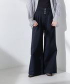 【ナノ ユニバース/nano universe】のコルセットバギーチノパンツ ネイビー|ID: prp329100004589287 ipo3291000000032665769