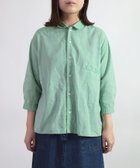 【ドミンゴ/DOMINGO】の綿麻ムラ糸シャンブレー スクエアシャツ 人気、トレンドファッション・服の通販 founy(ファニー) ファッション Fashion レディースファッション Ladies' Fashion Online トップス・カットソー Tops/Tshirt シャツ/ブラウス Shirts/Blouses 春 Spring シャンブレー Chambray スクエア Square パープル Purple フォルム Form ボックス Box ポケット Pocket 羽織 Haori S/S・春夏 Ss・Spring/Summer 夏 Summer thumbnail ライトカーキ|ID: prp329100004589341 ipo3291000000032701851