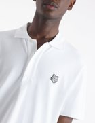 【メゾン キツネ/MAISON KITSUNE / MEN】のMaison Kitsune/BOLD FOX HEAD PATCH COTTON POLO SHIRT 人気、トレンドファッション・服の通販 founy(ファニー) ファッション Fashion メンズファッション Men's Style Online 冬 Winter パッチ Patch フィット Fit 半袖 Short Sleeve 無地 Plain Color thumbnail WHITE|ID: prp329100004589369 ipo3291000000032658810