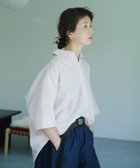 【スタディオ クリップ/studio CLIP】の【接触冷感・イージーケア・マシンウォッシャブル】ハーフスリーブシャツ ピンク20|ID: prp329100004589453 ipo3291000000032620496