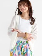 【ヴァン/Vin】のドルマンスリーブメッシュカーディガン 人気、トレンドファッション・服の通販 founy(ファニー) ファッション Fashion レディースファッション Ladies' Fashion Online トップス・カットソー Tops/Tshirt カーディガン Cardigans ショート Short バランス Balance メッシュ Mesh 定番 Standard thumbnail オフホワイト|ID: prp329100004589457 ipo3291000000032660273