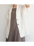 【ファッシュフレン/FASHFREN】のシアージャケット アイボリー|ID: prp329100004589478 ipo3291000000032744881