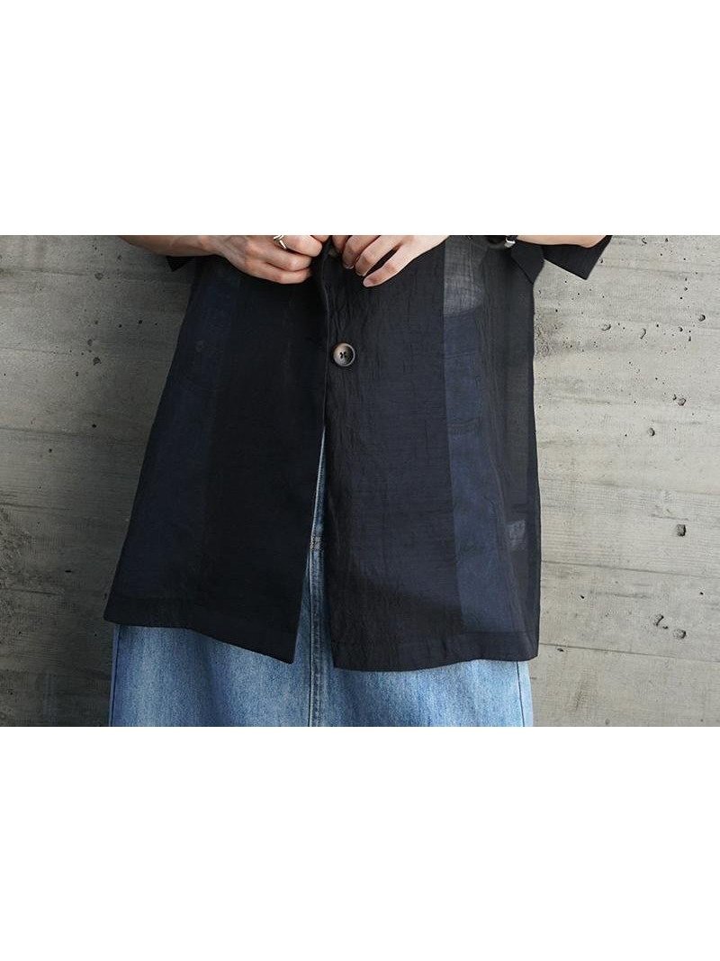 【ファッシュフレン/FASHFREN】のシアージャケット インテリア・キッズ・メンズ・レディースファッション・服の通販 founy(ファニー) 　ファッション　Fashion　レディースファッション　Fashion for Women　アウター　Coat / Outerwear Collection　レディースジャケット・軽アウター　Jackets　シアー　Sheer, See-Through　シンプル　Simple, Minimal　ジャケット　Jacket, Outerwear　タンク　Tank Top, Sleeveless Top　ツイード　Twill, Twill Weave　夏　Summer　ブラック|ID: prp329100004589478 ipo3291000000032744882