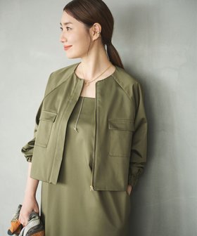 【デミルクス ビームス/Demi-Luxe BEAMS】の【YouTube掲載/セットアップ可能】エディター東原妙子 * Demi-Luxe BEAMS / シャイニー ポケット ショートブルゾン 人気、トレンドファッション・服の通販 founy(ファニー) ファッション Fashion レディースファッション Fashion for Women アウター Coat / Outerwear Collection ブルゾンジャケット・スポーティアウター Blouson Jackets クロップド Cropped, Short Length シャイニー Shiny, Glossy Finish ショート Short, Short Length シンプル Simple, Minimal セットアップ Set-Up, Coordinated Outfit 雑誌 Magazine, Fashion Magazine バランス Balance, Style Balance ブルゾン Blouson, Bomber Jacket ポケット Pocket, Pocket Detail ワイド Wide, Wide Fit おすすめ Recommended / Our Picks |ID:prp329100004589516