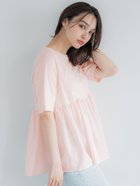 【コカ/COCA】のクルーネックドッキングカットソー Lt.pink|ID: prp329100004589523 ipo3291000000032688351