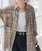 【スピック&スパン/Spick & Span】の《WEB限定追加》コットンボイルチェックシャツ 人気、トレンドファッション・服の通販 founy(ファニー) ファッション Fashion レディースファッション Fashion for Women トップス・カットソー Cut & Sew Tops シャツ・ブラウス・オフィスカジュアル Elegant Blouses & Button-Ups thumbnail ベージュベース|ID: prp329100004589531 ipo3291000000033863807