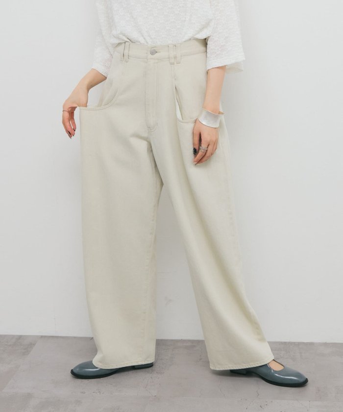【ケービーエフ/KBF / URBAN RESEARCH】の『3サイズ展開』BIGポケットデザインツイルパンツ インテリア・キッズ・メンズ・レディースファッション・服の通販 founy(ファニー) https://founy.com/ ファッション Fashion レディースファッション Fashion for Women パンツ Pants & Trousers コンパクト Compact, Small Size タンク Tank Top, Sleeveless Top デニム Denim, Jeans Material ポケット Pocket, Pocket Detail |ID: prp329100004589582 ipo3291000000032715396