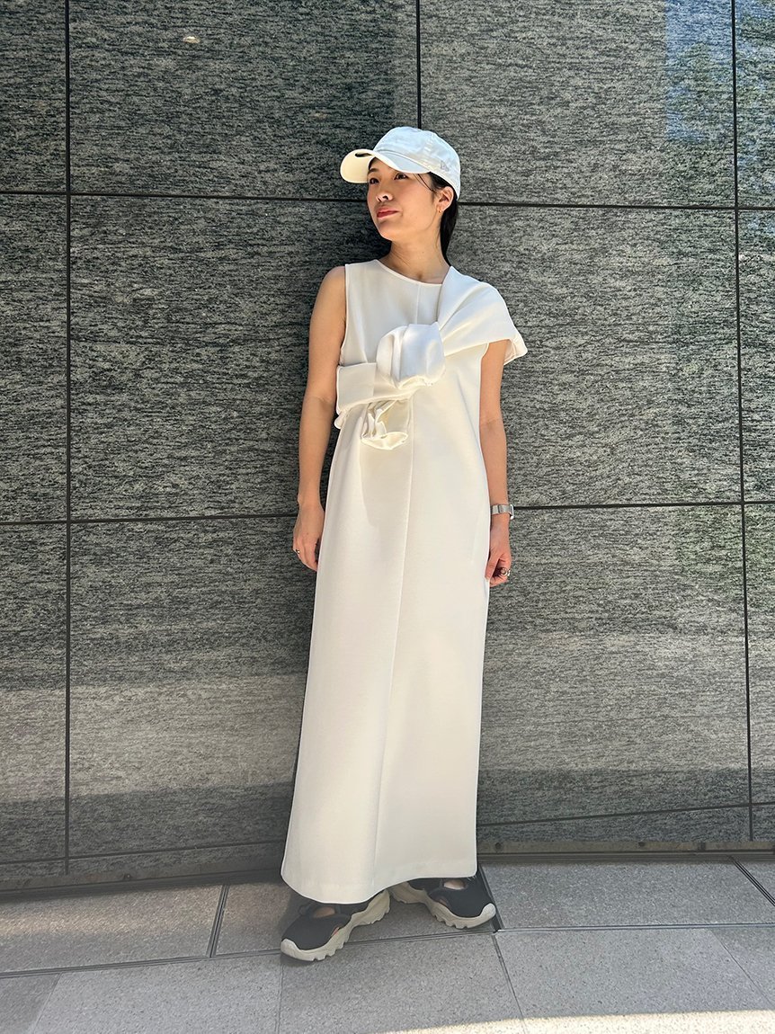 【エミ/emmi】の3wayレイヤードダンボールワンピース インテリア・キッズ・メンズ・レディースファッション・服の通販 founy(ファニー) 　ファッション　Fashion　レディースファッション　Fashion for Women　ワンピース　Dresses　ショート　Short, Short Length　ブラウジング　Blouson Silhouette, Cinched Waist　ポケット　Pocket, Pocket Detail　WHT[001]|ID: prp329100004589749 ipo3291000000033374866