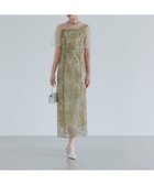 【その他のブランド/Other】のアシンメトリーシアーフラワードレス結婚式 パーティーお呼ばれ オケージョン GREEN|ID: prp329100004589784 ipo3291000000032728408