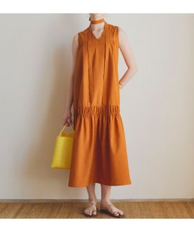 【ドゥ アルシーヴ/Doux archives】の2WAYティアードノースリワンピース 人気、トレンドファッション・服の通販 founy(ファニー) ファッション Fashion レディースファッション Ladies' Fashion Online ワンピース Dress ティアード Tiered リボン Ribbon |ID:prp329100004589797