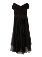 【フレイ アイディー/FRAY I.D】のオフショルカットソーコンビチュールワンピース 人気、トレンドファッション・服の通販 founy(ファニー) ファッション Fashion レディースファッション Ladies' Fashion Online ワンピース Dress エレガント 上品 Elegant カシュクール Cachecoeur カットソー Cut And Sew コンビ Combination シューズ Shoes チュール Tulle ドッキング Docking ボトム Bottom thumbnail BLK[009]|ID: prp329100004589945 ipo3291000000032566504